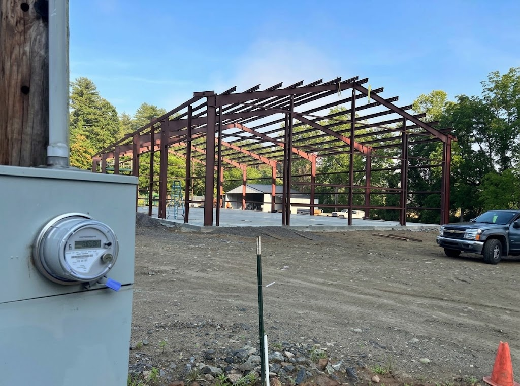 Commercial streetscape construction project in Western North Carolina